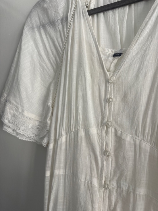 GAP Lace Trim Midi Dress - Picture 8 of 8